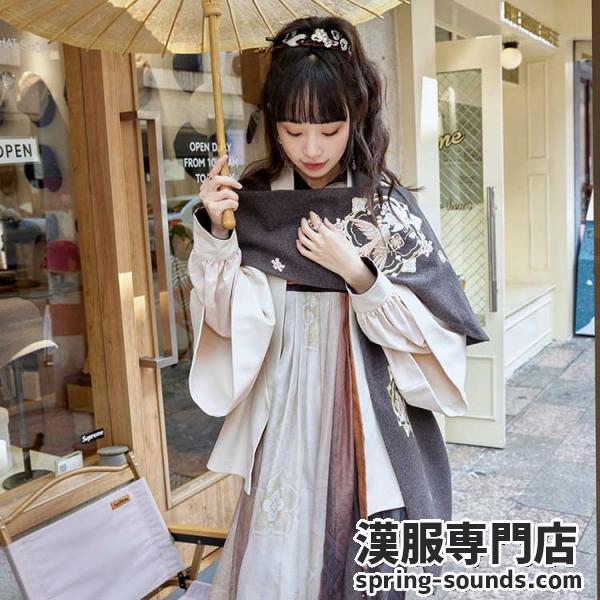 ✿単品購入可能✿ ワンピース 漢服 チャイナ服 撮影 冬「十三余--万盏灯]