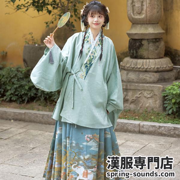 明制レディース漢服 花朝记｜三兽渡河