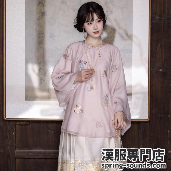 刺繍トップス　レディース　川黛时光：多宝阁