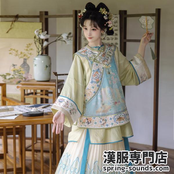 レディース漢服　 川黛时光：博古猫猫