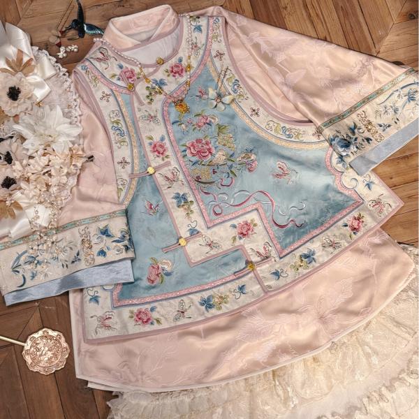 刺繍チャイナ服 レディース服　川黛时光：锦心琉璃