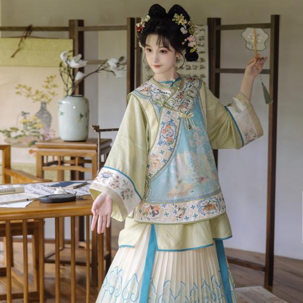 レディース漢服　 川黛时光：博古猫猫