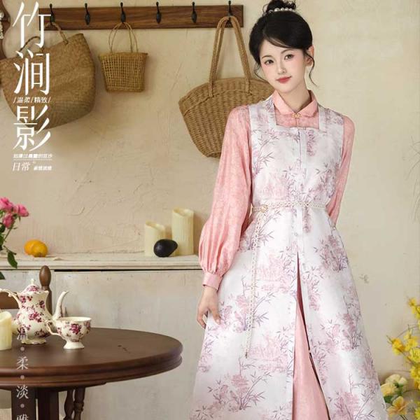 レディース漢服　【重回汉唐竹涧影】