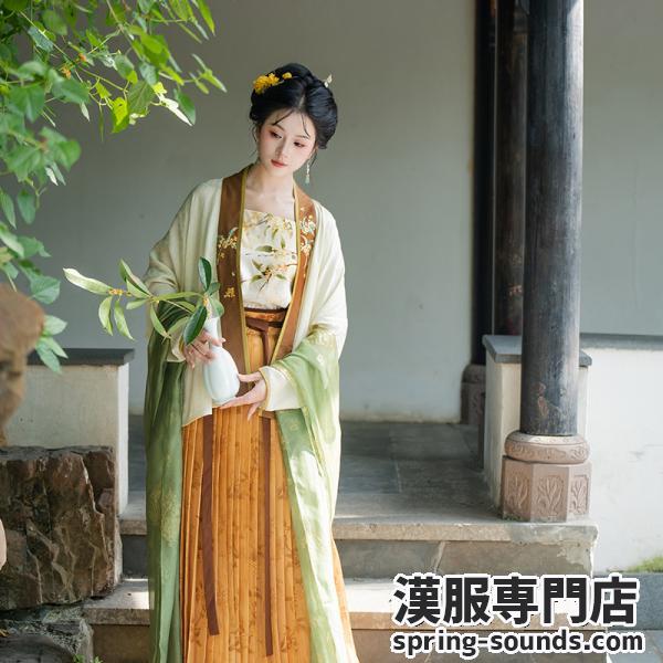 花柄刺繍 レディース漢服【瞳莞汉服南山】