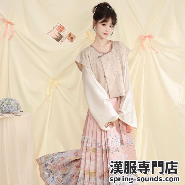 唐制レディース漢服　【水仙】