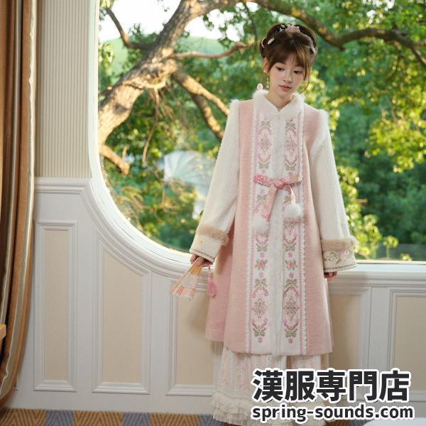 刺繍漢服 レディース漢服　十三余[桃间雪]