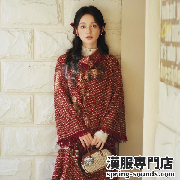 刺繍漢服 レディース漢服　十三余[风马谣]