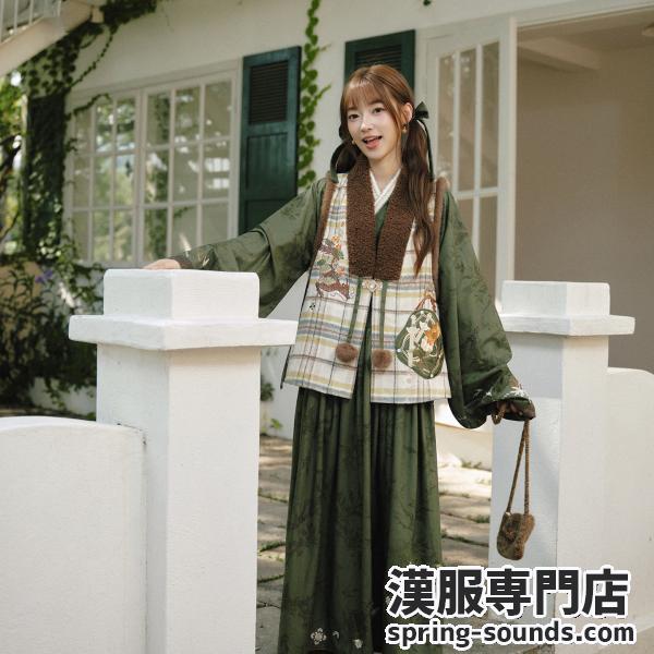 刺繍漢服 レディース漢服　十三余[森崖剑]