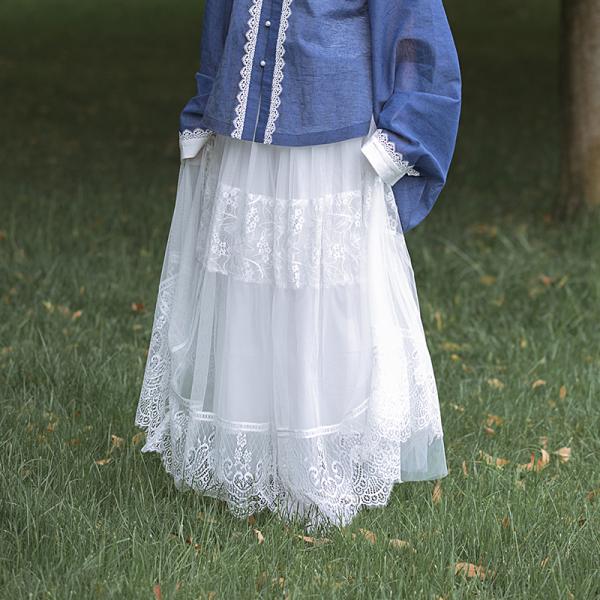 ペチコート ホワイト【瞳莞梨白】