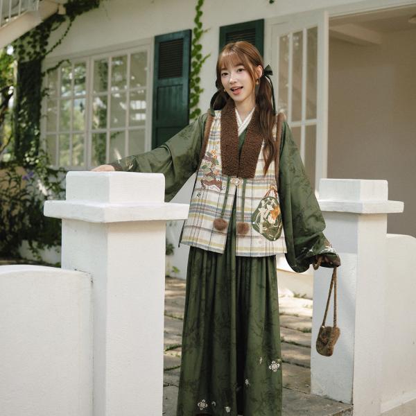 刺繍漢服 レディース漢服　十三余[森崖剑]