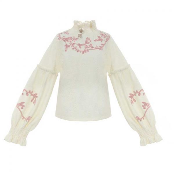 ニットトップス　十三余[花幸]