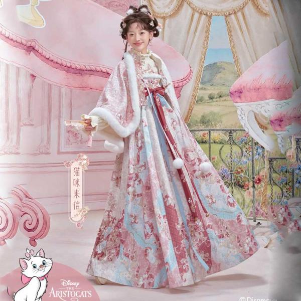 マリー ディズニー漢服　Disney Marie Cat風漢服 十三余[迪士尼 玛丽猫-猫咪来信]