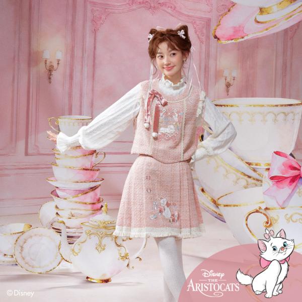 マリー ディズニー漢服　Disney The Aristocats風漢服 十三余[迪士尼 玛丽猫-猫咪来信]