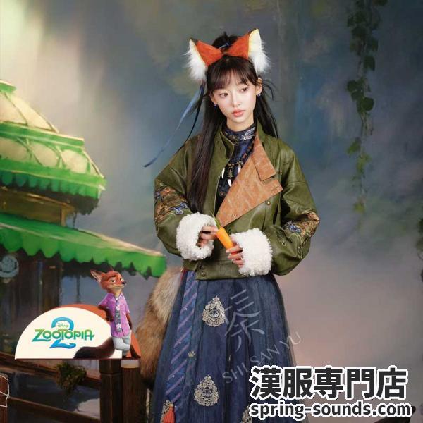 ディズニー ズートピア きつねのニック風漢服　[迪士尼 尼克-狐步青云]