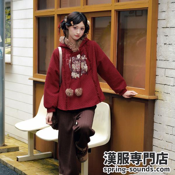 刺繍レディース漢服　[十三余--走马]