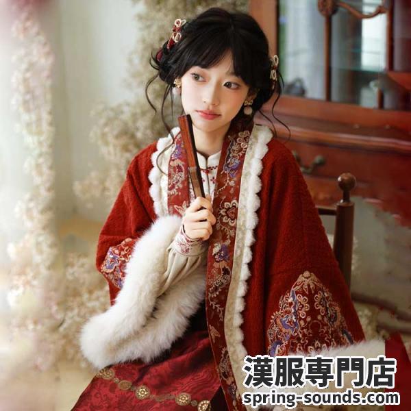 刺繍レディース漢服　[十三余--驰焰]