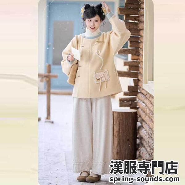 刺繍漢服　レディース 清水溪【一封喵函】