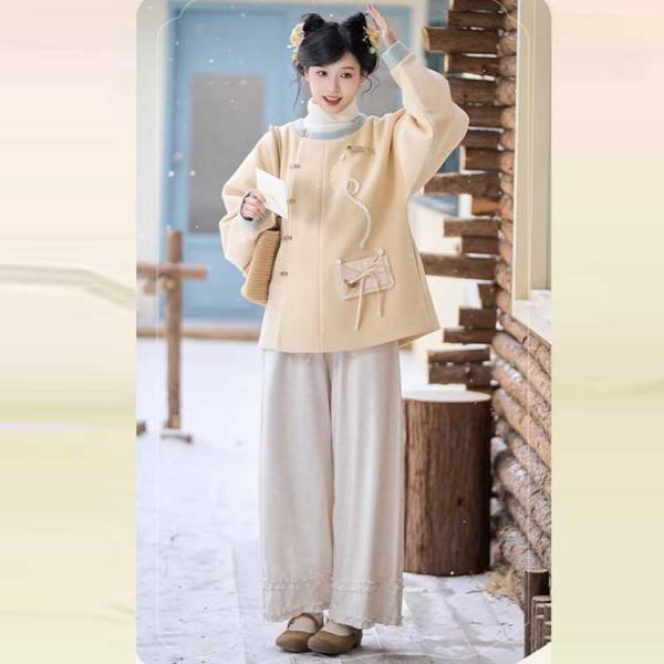 刺繍漢服　レディース 清水溪【一封喵函】