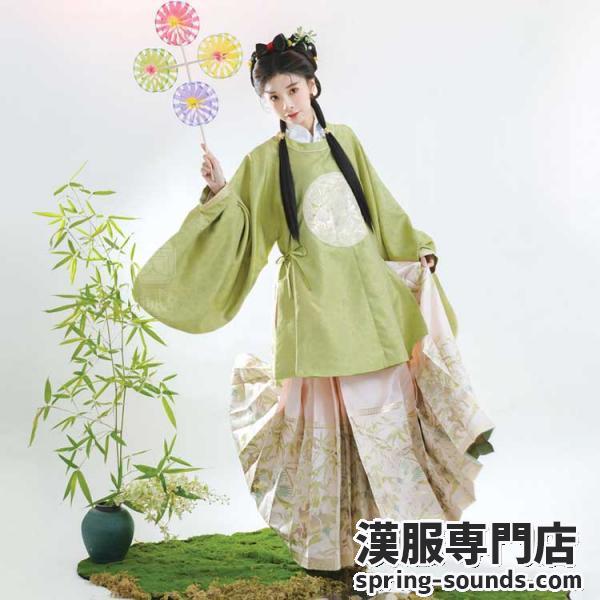 明制漢服 レディース【不休春】