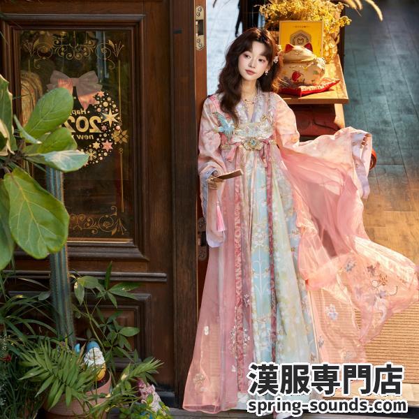 唐制レディース漢服  十三余[莺花里]