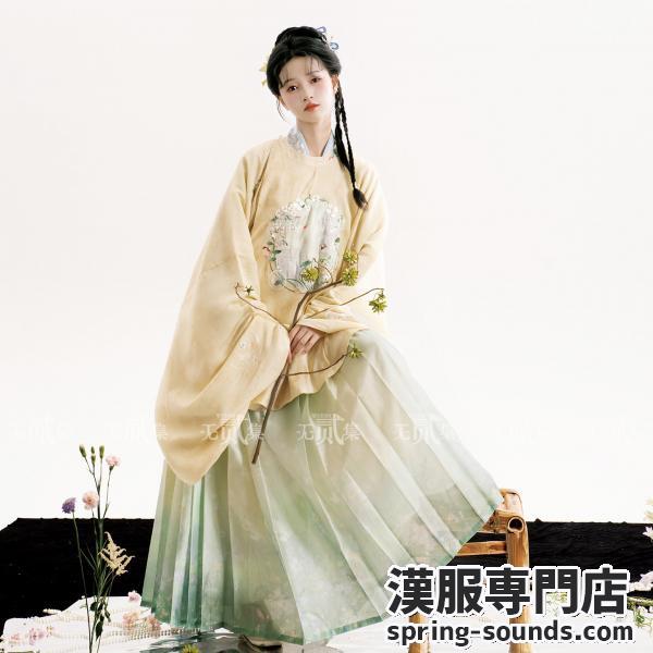 3点セット 明制レディース漢服【春树暮云】