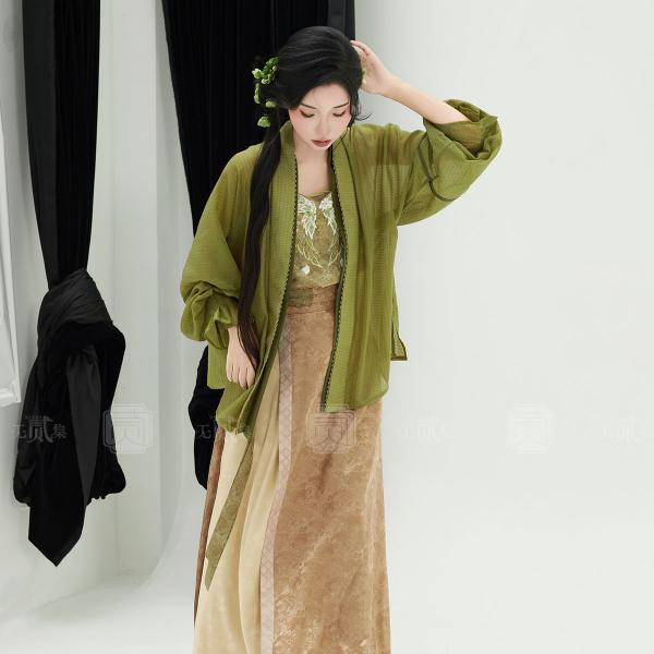 3点セット 宋制漢服 レディース漢服 【琥珀迷踪】