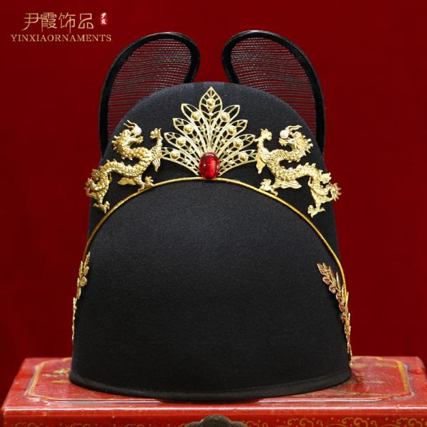 明制烏紗帽（うさぼう）飛魚服用 錦衣衛用