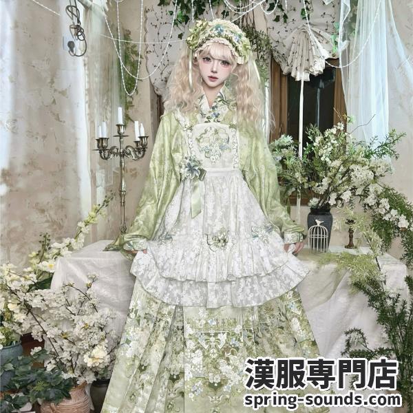 レディース漢服 琵琶袖 花仙记【小羊庄园】