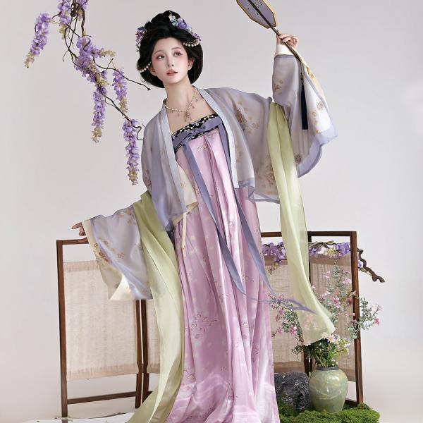 唐制漢服 レディース 花朝记｜玉华
