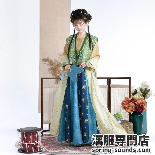 唐制レディース漢服　 花朝记｜青玉案