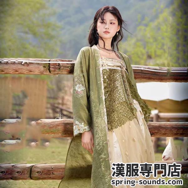 刺繍漢服 宋制漢服 十三余[棠梨野望]