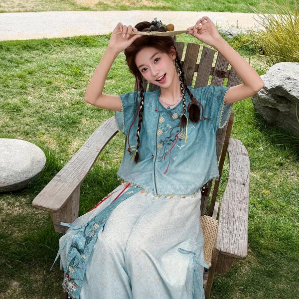 唐風漢服 十三余[松湖]