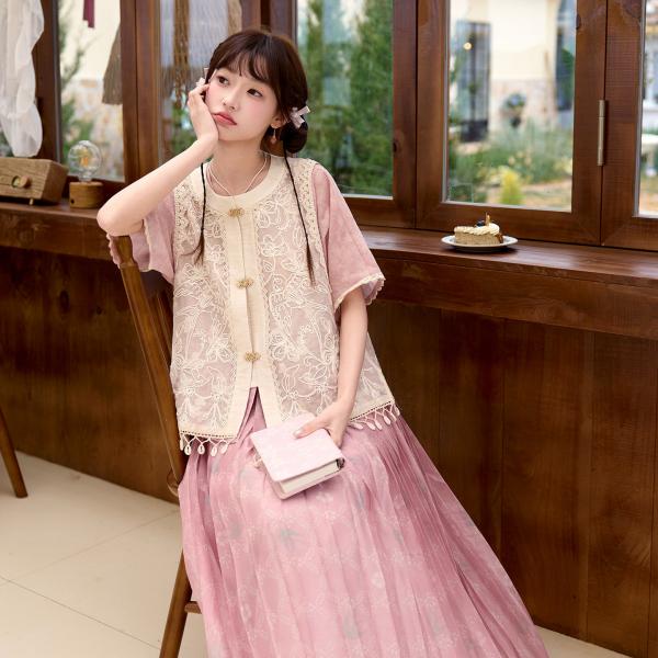 3点セット漢服 十三余[鸣春涧]