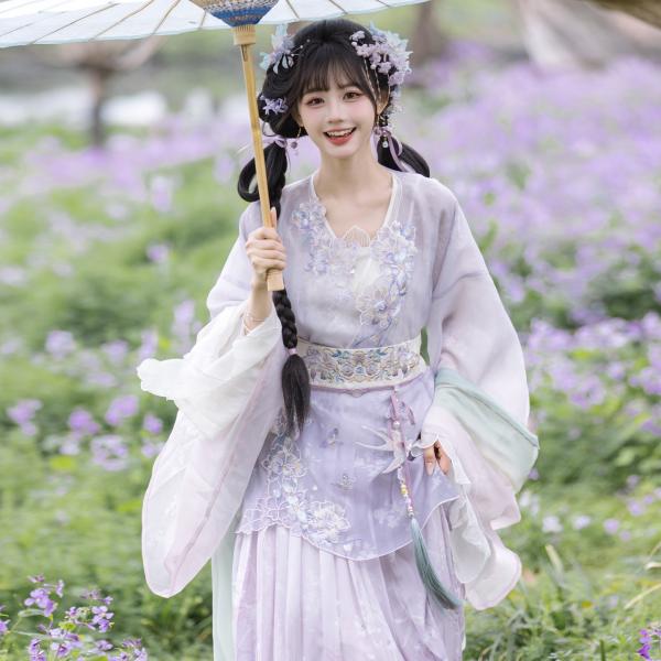 南北朝漢服 远山乔【如鸢起舞】