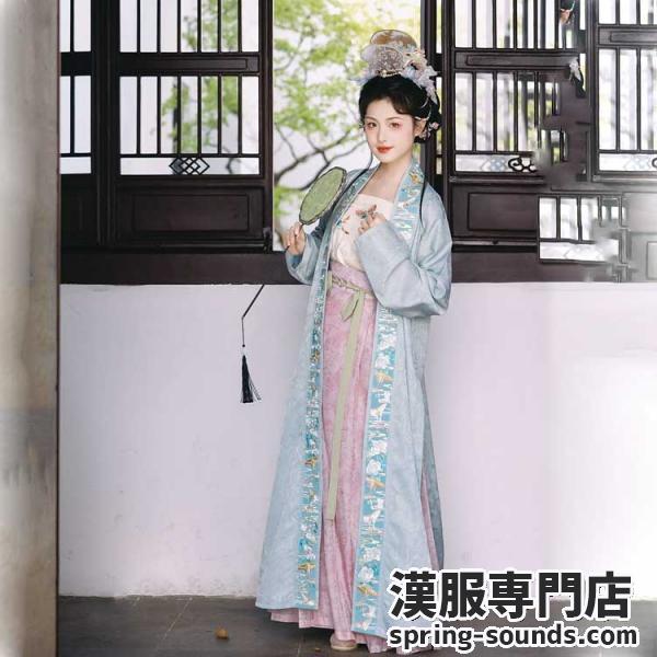 3点セット 宋制漢服 花朝记｜采桑