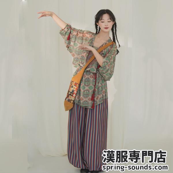 唐制漢服　3点セット　谜阿凰【春辰】