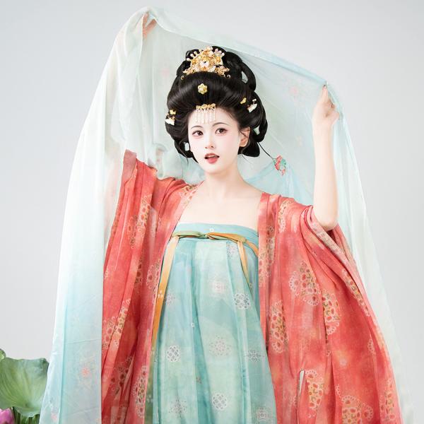 漢服復元・唐制 山迟【抚琴】